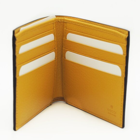 Gucci Neo Vintage Beige/Brown GG Supreme And Leather Wallet - Picture 3 of 5